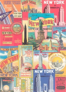 Hoja de papel regalo New York / G3 - Imagen 1 de 1