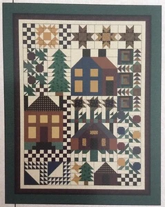 Thimbleberries Village ~ A 12 Block Pattern Series Finished Quilt 80” x 102” NEW - Picture 1 of 1