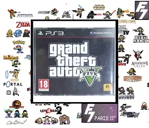 GRAND THEFT AUTO V GTA 5 SONY PS3 PROMO PRESS TBE VERSION PAL. - Imagen 1 de 2