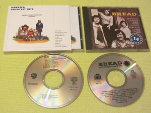 History America's Greatest Hits & Bread Let Your Love Go Hits 2 CD Albums Rock - Picture 1 of 1