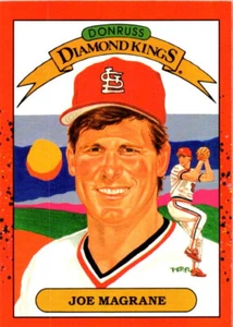 1990 Donruss #13 Joe Magrane Diamond Kings Cardinals - Picture 1 of 2