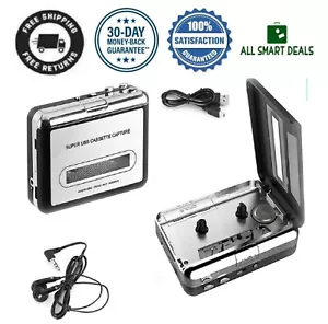Convertidor De Cassettes A MP3 Convertidor USB Almacenamiento Reproductor - Picture 1 of 12