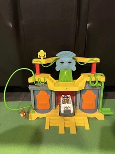 Paw Patrol Jungle Rescue Monkey Temple *COMPLETE* except blue satellite  - Picture 1 of 3