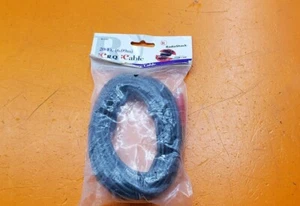 ⭐️⭐️⭐️⭐️⭐️ RadioShack 20-FT CRQ Cable TV PC Black Convergence Cable - Picture 1 of 4
