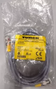 NUEVO CONJUNTO DE CABLES TURCK RK4.4T-2-RS4.4T de doble extremo M12 U2445 - ENVÍO GRATUITO - Imagen 1 de 4