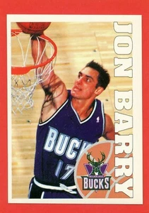 NBA Panini 1995-96 Figurine-Sticker n 119 - JON BARRY - Imagen 1 de 2