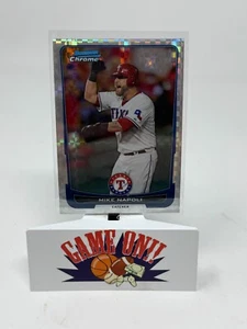 2012 Bowman Chrome Baseball Mike Napoli Xfractor Karte #208 - Bild 1 von 2