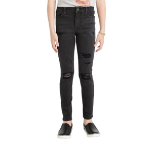 Girls High Rise Skinny Jeans art class Black Size 5 - Picture 1 of 3