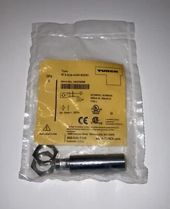 **NEW** TURCK T4372098 INDUCTIVE SENSOR BI5-G18-AZ3X-B3331 - Picture 1 of 2