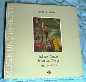 SCHUTZ - Die sieben letzten Worte Christi - Vinyl LP - Telefunken - TOP FORM! - Bild 1 von 13
