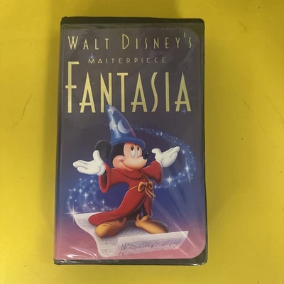 Walt Disney Fantasia VHS 1994 Masterpiece Collection Works No Mold 🐶 Foto 1 de 3