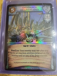 2003 WarCry CCG Base Set Gelthion's Brightblades #175 Foil - Picture 1 of 1