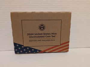 2024 United States Mint P&D Uncirculated Coin Set Sealed Item - Picture 1 of 2