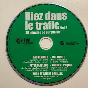 Riez Dans Le Trafic Vol 2 Comedy CD TVA Various Artists French 28min Compilation - Picture 1 of 1