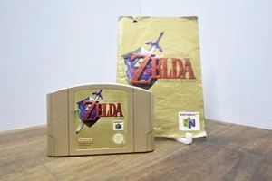 Legend Of Zelda Ocarina Of Time Nintendo 64 N64 With Manual - PAL - Tested - Picture 1 of 9