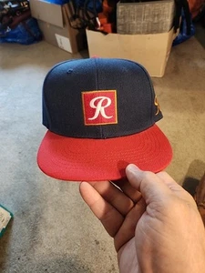 Tacoma Raniers Hat Vintage SnapBack Cap Cheney Stadium Melon Wear MLB Mariners - Picture 1 of 4