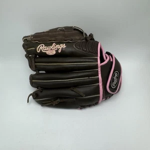 Guante de Softbol Lanzamiento Rápido Rawlings WFP120 12" Pulgadas Lanzamiento Derecha Marrón Rosa - Imagen 1 de 10