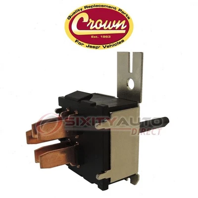 Crown Automotive HVAC Blower Control Switch for 1998-2003 Dodge Ram 1500 Van dj Foto 1 de 4