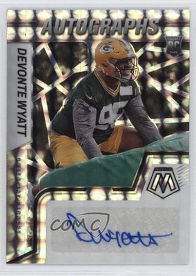 2022 Panini Mosaic Rookie Auto Mosaic Devonte Wyatt #RAM-DW Auto RC - Image 1 of 2