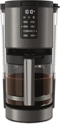 Ninja Coffee Maker 14-Cup Glass Carafe Black Stainless Steel DCM201BK - NEW - Image 1 of 4