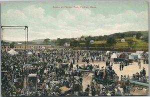 POSTAL ANTIGUA PALMER FAIR MA - Imagen 1 de 2