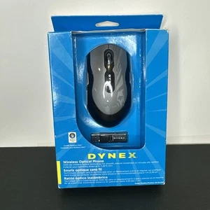 Dynex Wireless Optical Mouse (Model DX-WLMSE) BRAND NEW FACTORY SEALED! - Afbeelding 1 van 7