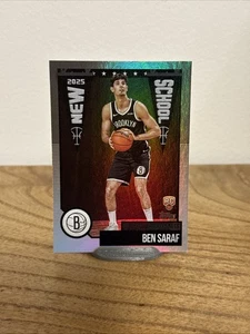2025-26 Topps Basketball Ben Saraf RC New School #NS-26 - Picture 1 of 2