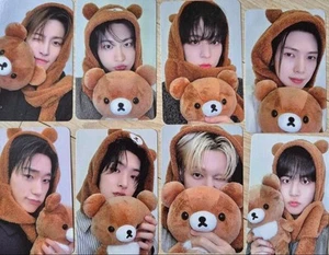 Tarjeta Fotográfica Oficial PC Ateez Golden Hour Part.2 Hellolive Fansign 1.0 Rilakkuma - Imagen 1 de 10