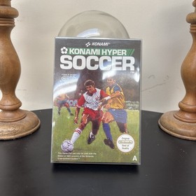 KONAMI HYPER SOCCER NINTENDO NES KOMPLETT UK PAL SEHR GUTER ZUSTAND OVP HANDBUCH -