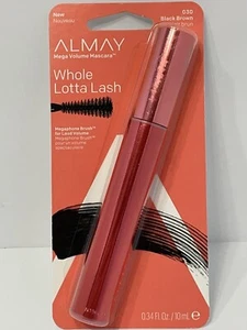 Almay Whole Lotta Wimpern Mega Volume Mascara 030 SCHWARZ BRAUN 0,34 Flüssigunzen - Bild 1 von 3