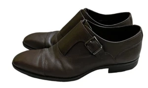 $275 Donald Pliner Sergio TK Monk Strap Men Dress Shoes Made In Italy Size 10.5 - Picture 1 of 8