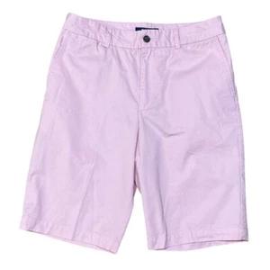 Polo Ralph Lauren Boy's Chino Shorts Pink Size 16 Flat Front - Picture 1 of 6