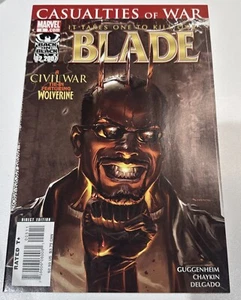 Blade #5 Casualties Of War Wolverine Cover. Key First Meeting And Battle. - Picture 1 of 11