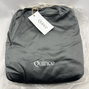 Quince Bamboo 3PCS Sheet Set - Twin XL in Charcoal - 100% Viscose 300 TC NWT - Picture 1 of 3