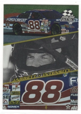2000 Press Pass Stealth DALE JARRETT Intensity foil insert card #IN1 - Image 1 of 2