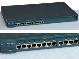 CISCO SYSTEMS CATALYST2900 WS-C2912-XL-EN 12xPORT 10/100 LANSWITCH #B83_Sep17 - Picture 1 of 1