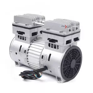 8 Bar Profi Leise ölfreier Kompressor Luftkompressor Kopf Silent Druckluft 750W - Bild 1 von 11
