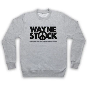 WAYNE'S WORLD 2 WAYNESTOCK UNOFFICIAL ROCK FESTIVAL ADULTS UNISEX SWEATSHIRT - Picture 1 of 11