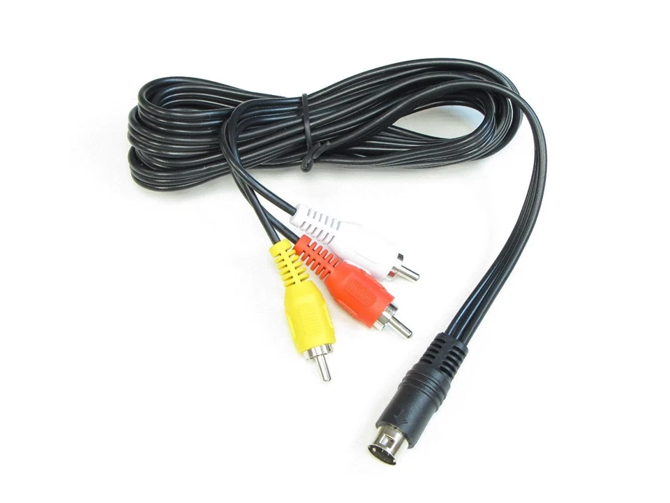 Sega Megadrive Model 2 TV / Av Audio Video Rca Cable Video / Lead Mega Drive - Image 1 of 1