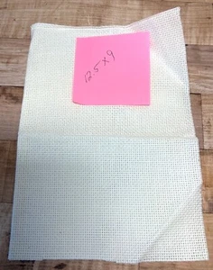 Off White Aida Kreuzstich Stoff 12,5" x 9" - Bild 1 von 2