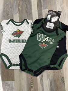Baby Minnesota Wild Gear, Toddler, Wild Newborn hockey Clothing, Infant  Wild Apparel