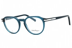 SALVATORE FERRAGAMO SF2955 414 Anteojos Cristal Azul Marco 51mm - Imagen 1 de 4