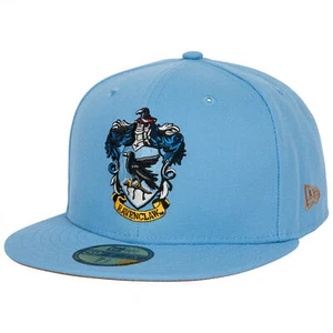 Harry Potter Ravenclaw House Crest New Era 59Fifty Fitted Hat Blue - Picture 1 of 60