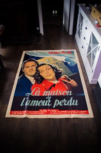LA CASA CHICA Large French Grande Vintage Movie Poster Original 1949 - Picture 1 of 7