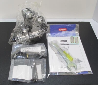 SAITO FA-91S 14.99cc Hemi Head 4 stroke glow engine for R/C airplane, new  f/s - Image 1 of 4