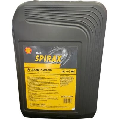 Shell Spirax S6 AXME 75W-90 20 Liter Mehrbereichsöl f Achsantriebe API GL5 - Bild 1 von 4
