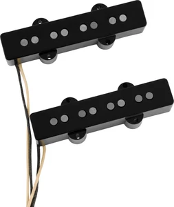 Fender Pure Vintage '66 4-String J-Bass Pickup Set, Black - Picture 1 of 1