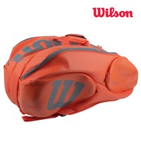 Wilson Vancouver Tennis Bag Racquet Backpack 15 Pack Orange NWT WRZ-849715