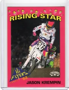 1992 Champ's Hi Flyers Motocross Rising Star #125 Jason Krempin - Bild 1 von 2