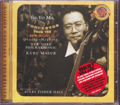 Yo-Yo Ma: Dvorak / Herbert: Concertos from the New World (2004 Sony) *New CD* - Image 1 of 2